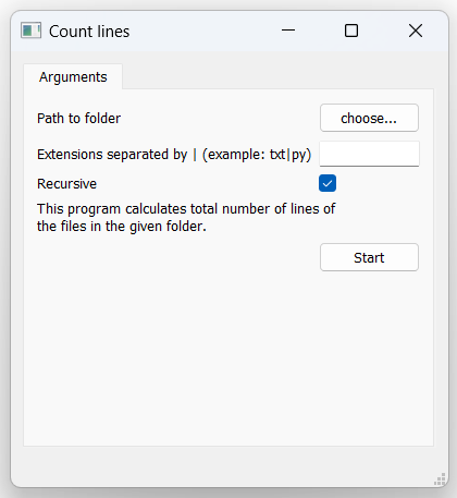 How to create a GUI and distribute a Python script